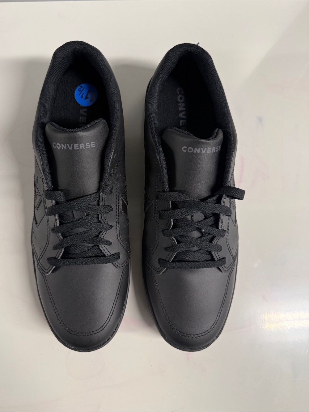 Converse Men's Black Sneakers - Picture 7 of 8